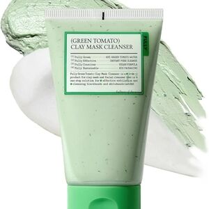 Fully Green Tomato Clay Pack Cleanser - Green New In Factory Plastic Wrapped Box